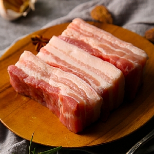 猪五花肉块现杀新鲜 霞浦县嘉跃食品有限公司城区生猪经营部